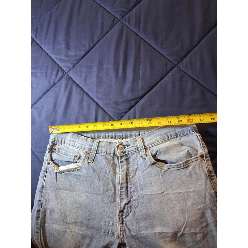 Levi's 541 Athletic Taper Mens Light Wash Denim Jeans Blue W34 L30